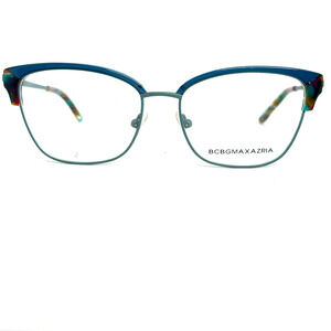 BCBGMAXAZRIA AISLING Blue Teal Eyeglasses Frame 54-16-135mm H20754